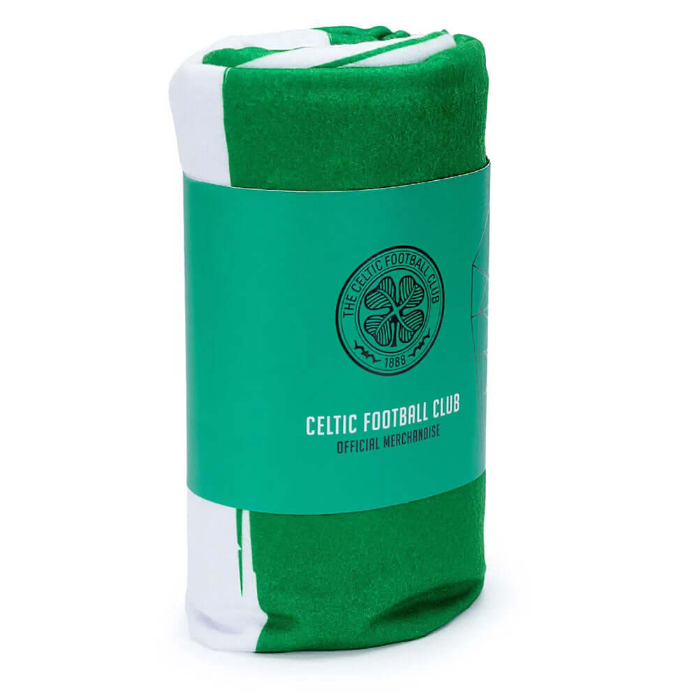 Celtic FC Hoop Polar Fleece Blanket LKT Sport Football>European Leagues>Celtic FC Throw Blankets