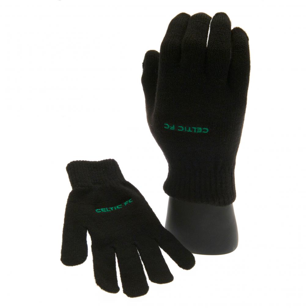Celtic FC Knitted Gloves Junior LKT Sport Football>European Leagues>Celtic FC Gloves & Mittens