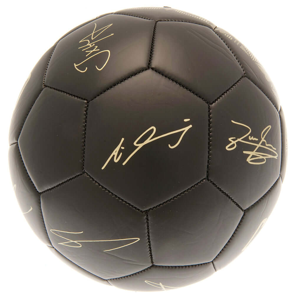 Celtic FC Sig Gold Phantom Football LKT Sport Matte black finish 32 panel synthetic footballFeatures a gold printed Celtic crest and official player signature printsSuitable for 14 yrs and olderOfficial licensed productSize 5 footballApprox 69cm in circum
