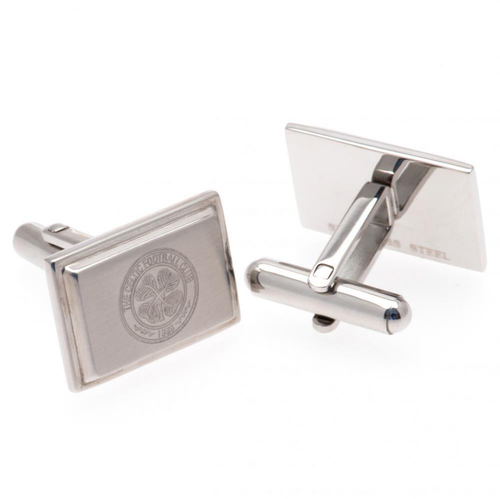 Celtic FC Stainless Steel Cufflinks LKT Sport Football>European Leagues>Celtic FC Cufflinks