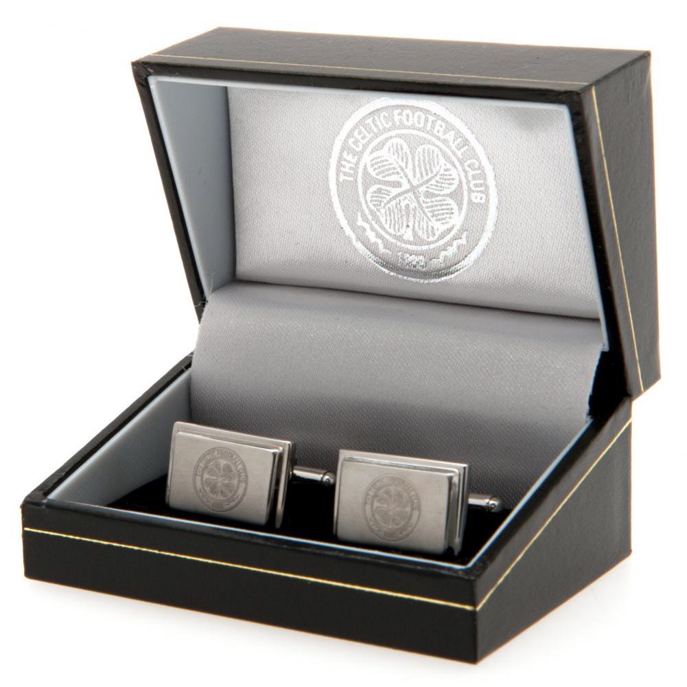 Celtic FC Stainless Steel Cufflinks LKT Sport Football>European Leagues>Celtic FC Cufflinks