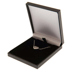 Celtic FC Stainless Steel Heart Necklace LKT Sport Stainless steel heart shaped pendant and necklaceChrome finish with the Celtic crest engraved on the pendantOfficial licensed productChain approx 50cm (19in)Pendant approx 12mm x 10mm Necklaces