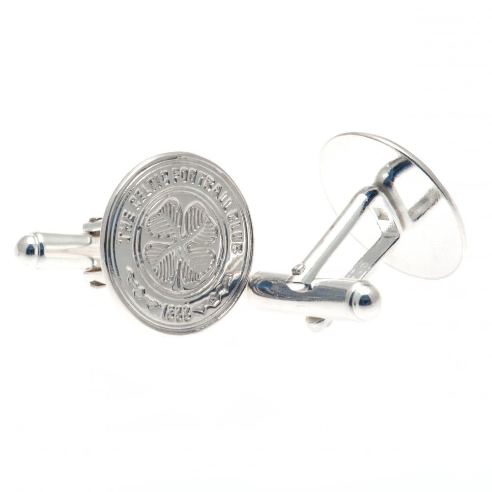 Celtic FC Sterling Silver Crest Cufflinks LKT Sport Football>European Leagues>Celtic FC Cufflinks