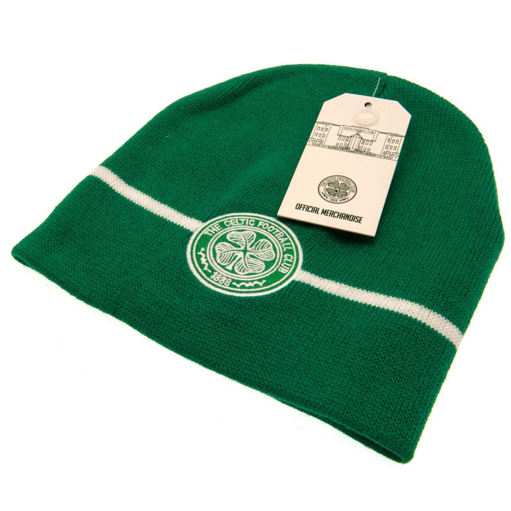 Celtic FC Stripe Beanie LKT Sport Football>European Leagues>Celtic FC Beanies