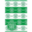 Celtic FC Text Gift Wrap LKT Sport Vibrant, colourful gift wrap sheets with tags2 sheets of wrap featuring multiple Celtic crests on a hoop backgroundComplete with 2 green gift tags featuring the Celtic crestOfficial licensed productApprox 70cm x 50cm Wra