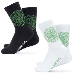 Celtic FC Twin Pack Sports Socks 7-11 LKT Sport Football>European Leagues>Celtic FC Athletic Socks