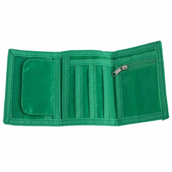 Celtic FC Vector Wallet LKT Sport Vector design wallet featuring the Celtic FC club crestInternal zipped pocket and 7 additional separate compartmentsWipe clean polyesterOfficial licensed productApprox 12cm x 8cm closed Wallets