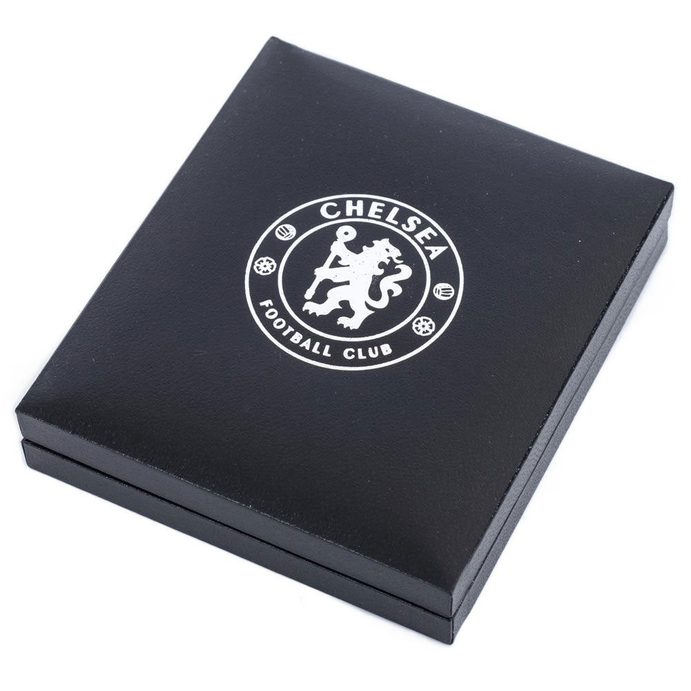 Chelsea FC 18ct Gold Plated on Silver Pendant & Chain LKT Sport Football>Premier League>Chelsea FC