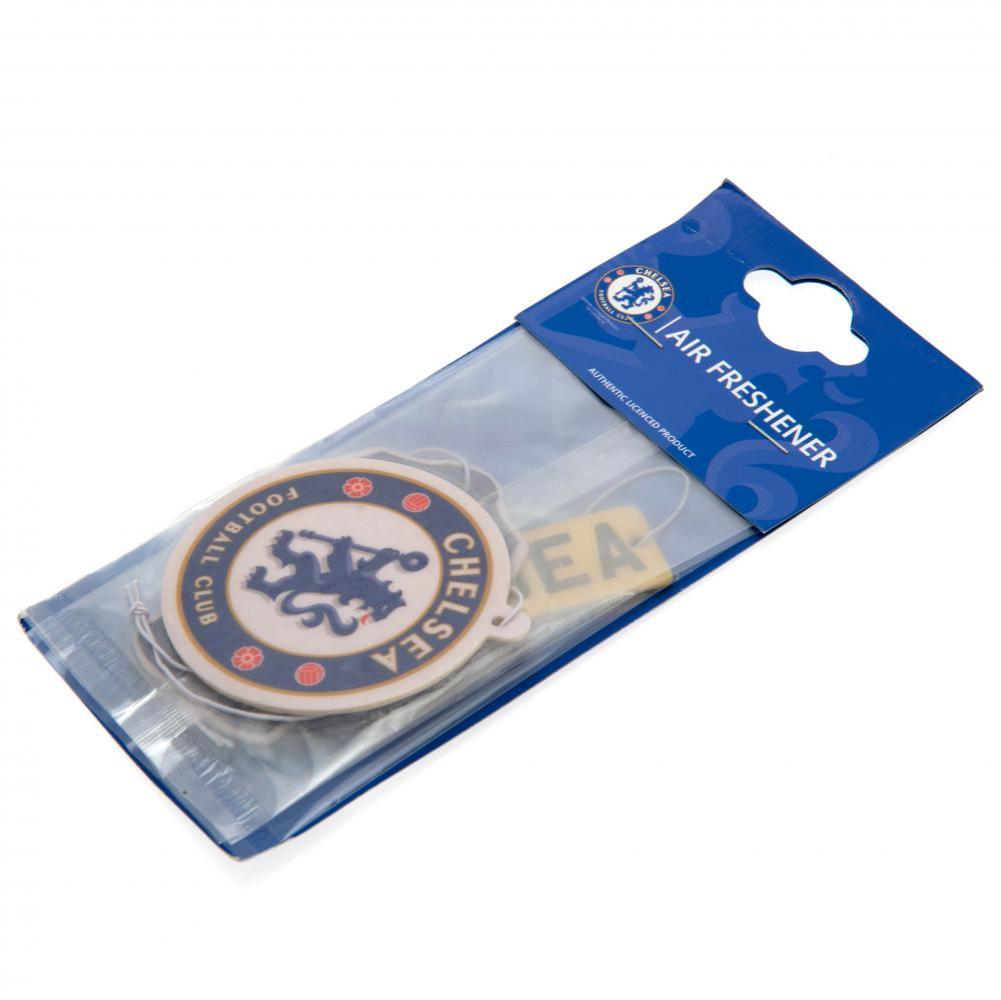 Chelsea FC 3pk Air Freshener LKT Sport Football>Premier League>Chelsea FC Vehicle Air Fresheners