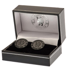 Chelsea FC Black IP Cufflinks LKT Sport Football>Premier League>Chelsea FC Cufflinks