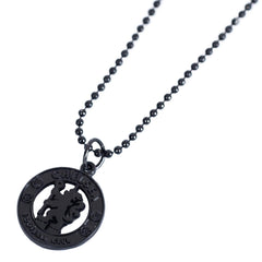 Chelsea FC Black Plated Pendant & Chain LKT Sport Football>Premier League>Chelsea FC