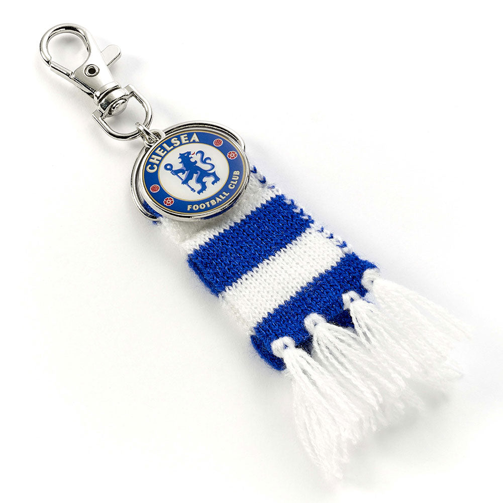 Chelsea FC Blue Bar Scarf Bag Charm LKT Sport Football>Premier League>Chelsea FC Keychains