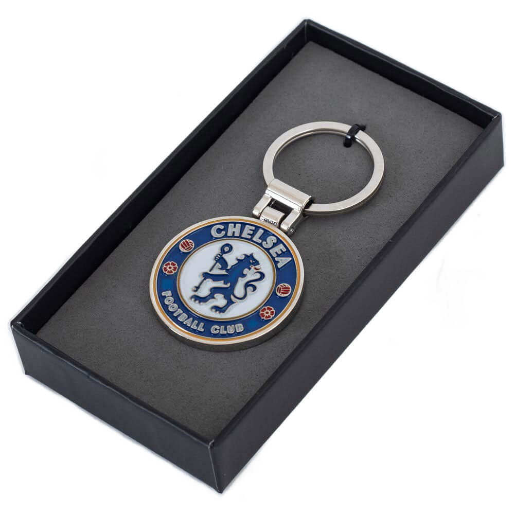 Chelsea FC Boxed Crest Keyring Secondary image