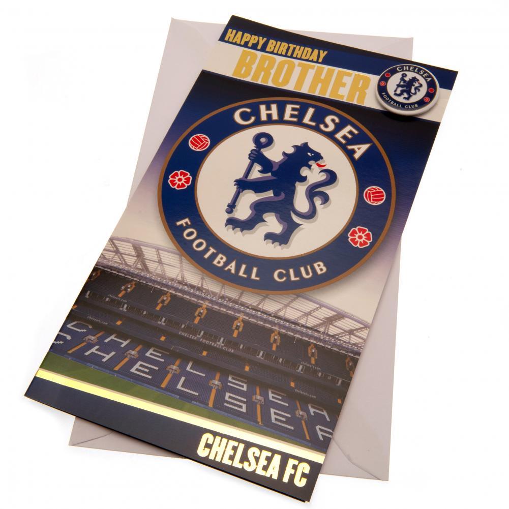 Chelsea FC Brother Birthday Card LKT Sport Football>Premier League>Chelsea FC Greeting Cards