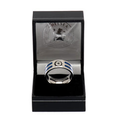 Chelsea FC Colour Stripe Ring Large LKT Sport Football>Premier League>Chelsea FC Rings