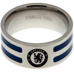 Chelsea FC Colour Stripe Ring Large LKT Sport Football>Premier League>Chelsea FC Rings