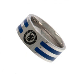 Chelsea FC Colour Stripe Ring Small LKT Sport Football>Premier League>Chelsea FC Rings