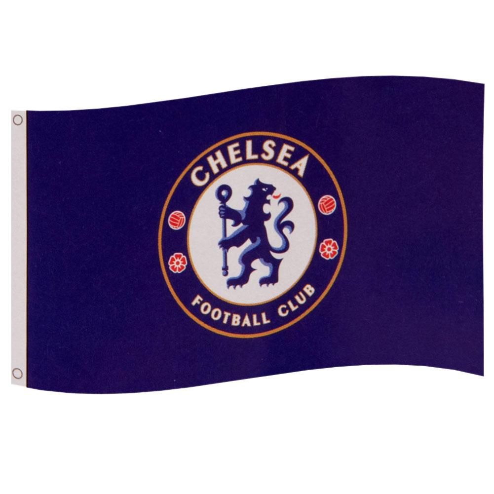 Chelsea FC Core Crest Flag LKT Sport Football>Premier League>Chelsea FC Flags