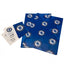 Chelsea FC Crest Gift Wrap LKT Sport Vibrant, colourful gift wrap sheets with tags 2 sheets of wrap featuring multiple Chelsea crests on a blue background Complete with 2 blue gift tags featuring the Chelsea crest Official licensed product Approx 70cm x 5