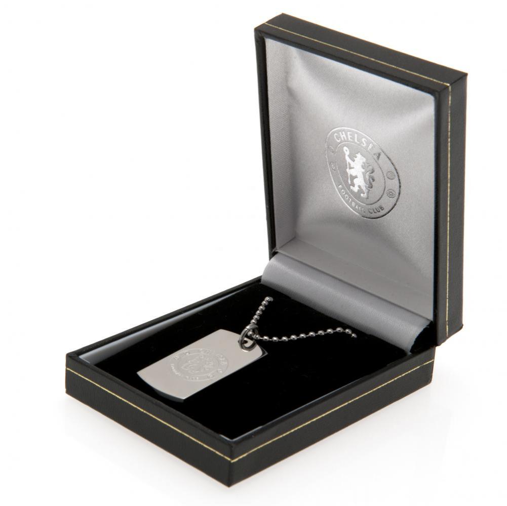 Chelsea FC Engraved Dog Tag & Chain LKT Sport Football>Premier League>Chelsea FC Necklaces