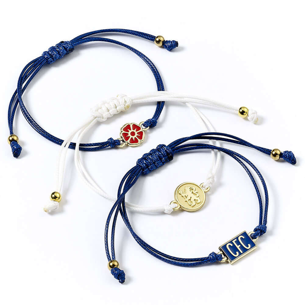 Chelsea FC Friendship Bracelet Set LKT Sport Football>Premier League>Chelsea FC Bracelets