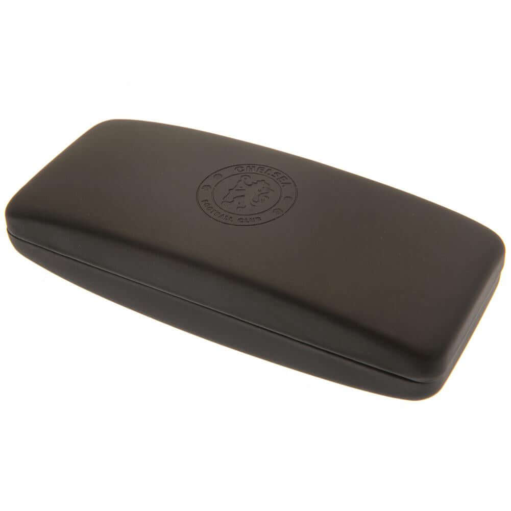 Chelsea FC Glasses Case LKT Sport Black debossed glasses caseSuitable for glasses and sunglassesAlso includes a lense cloth with the club crestOfficial licensed productApprox 16cm x 6.5cm Eyewear Cases Main image