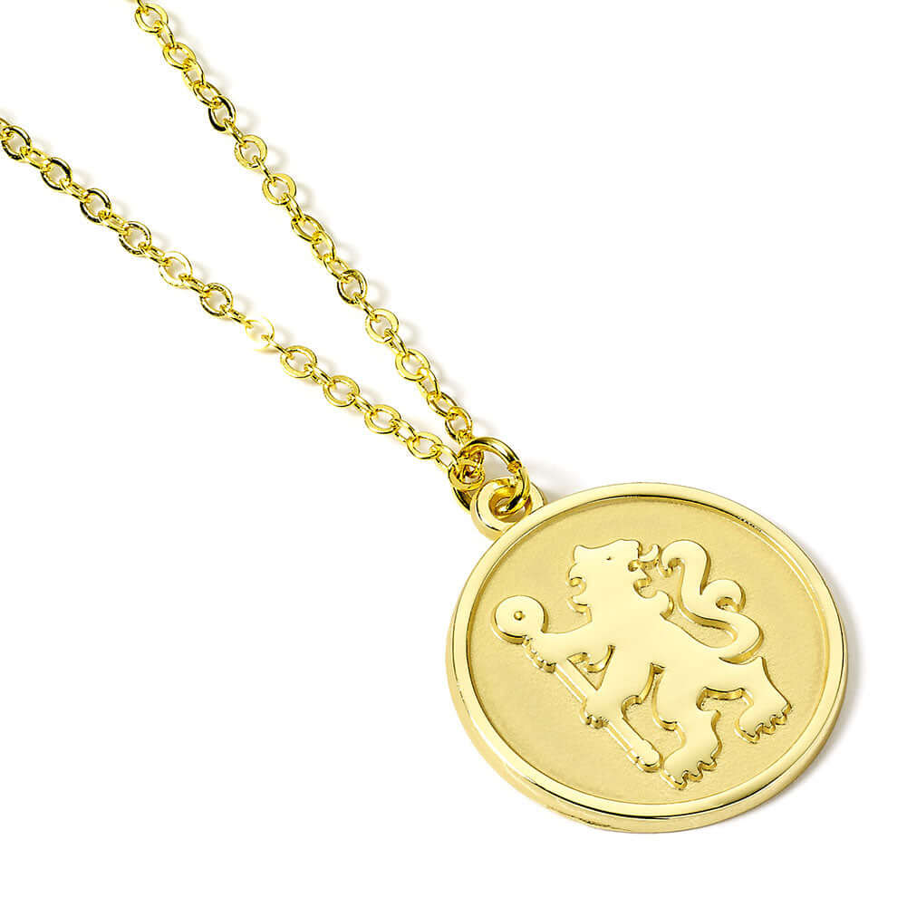 Chelsea FC Gold Finish Crest Necklace LKT Sport Football>Premier League>Chelsea FC Necklaces