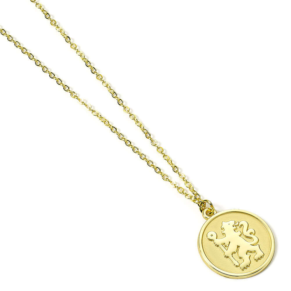 Chelsea FC Gold Finish Crest Necklace LKT Sport Football>Premier League>Chelsea FC Necklaces