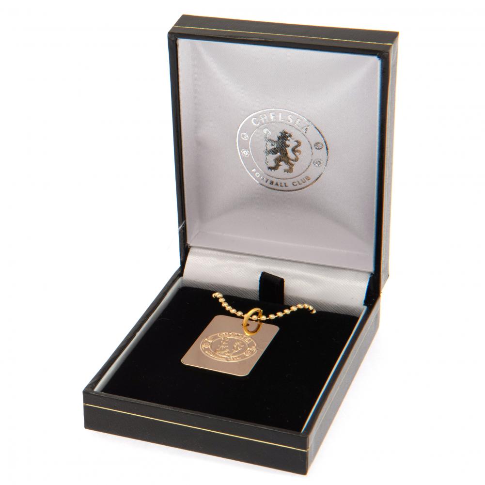 Chelsea FC Gold Plated Dog Tag & Chain LKT Sport Football>Premier League>Chelsea FC Necklaces