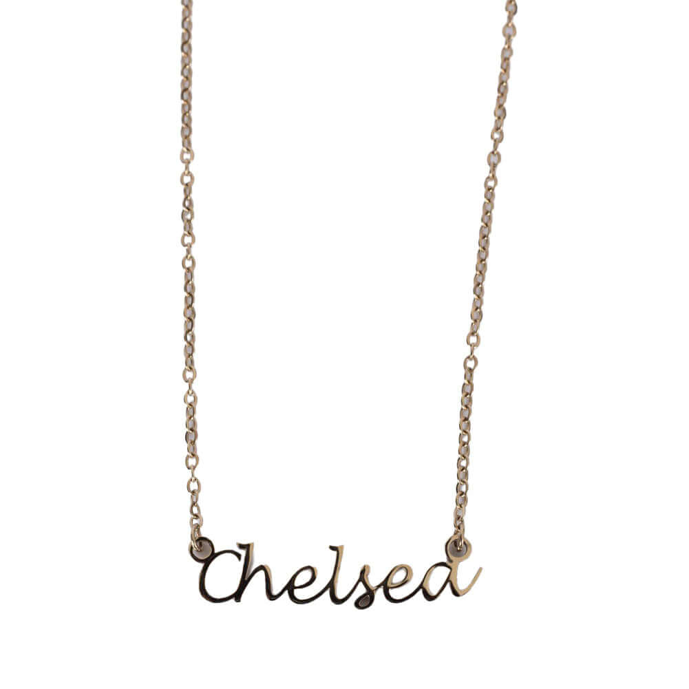 Chelsea FC Gold Plated Name Dropper Necklace LKT Sport Football>Premier League>Chelsea FC Necklaces