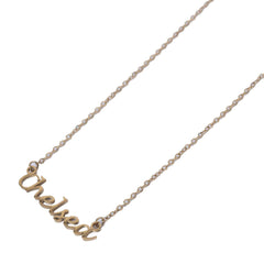 Chelsea FC Gold Plated Name Dropper Necklace LKT Sport Football>Premier League>Chelsea FC Necklaces