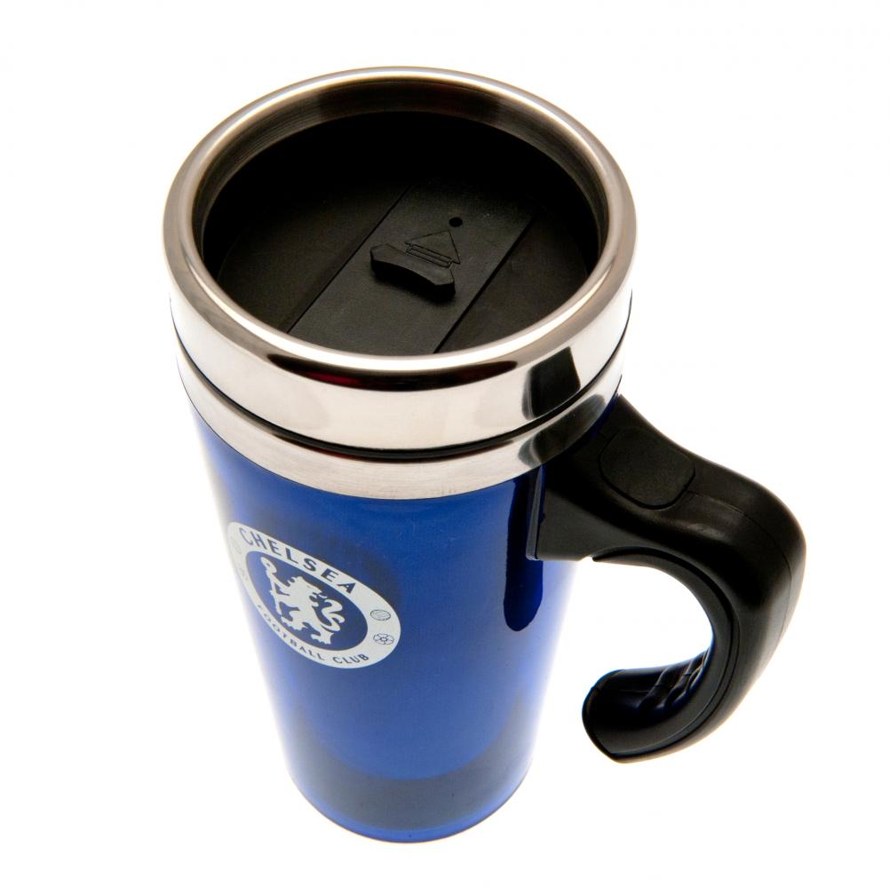 Chelsea FC Handled Travel Mug LKT Sport Football>Premier League>Chelsea FC Travel Mugs