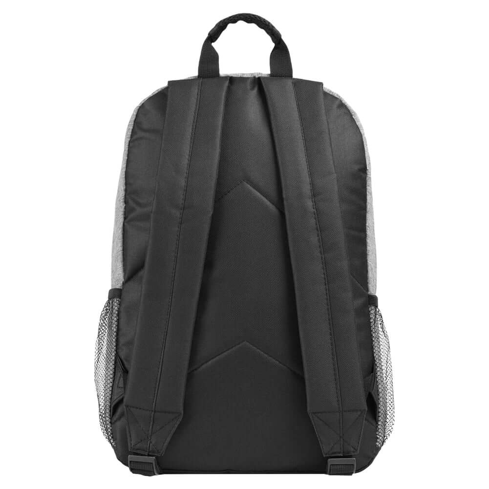 Chelsea FC Heather Grey Backpack LKT Sport Stylish grey backpack featuring the Chelsea crestPadded back panel for comfort with adjustable shoulder straps and a carry strapMain compartment has a double zipped opening for easy accessLarge internal laptop po