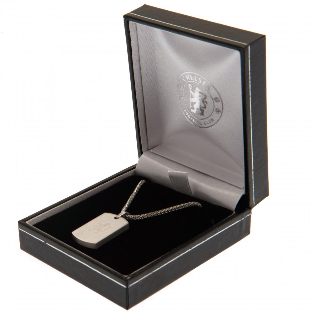 Chelsea FC Icon Dog Tag & Chain LKT Sport Football>Premier League>Chelsea FC Necklaces
