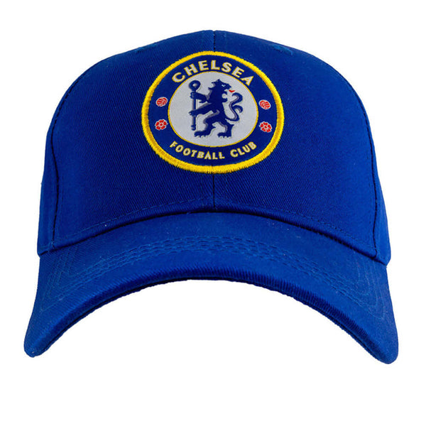 Chelsea FC Junior Cap LKT Sport Royal blue classic design curved brim capFeatures a woven Chelsea crestWith a metal buckle size adjusterOfficial licensed productJunior, one size Scarves