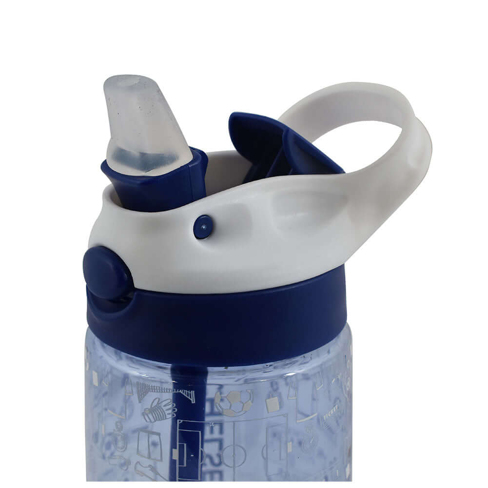 Chelsea FC Junior Water Bottle LKT Sport Vibrant blue kids water bottleWith a white Chlesea crest and fun icon designWith a screw top lid and a closable drinking spoutOfficial licensed productApprox 480ml (17oz)Approx 17cm tall, 7cm in diameter Water Bott