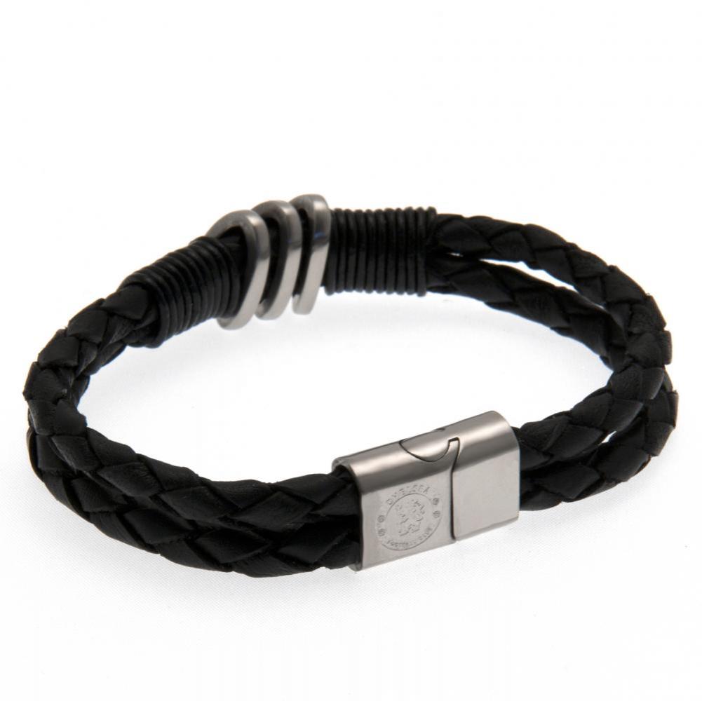 Chelsea FC Leather Bracelet LKT Sport Football>Premier League>Chelsea FC Bracelets