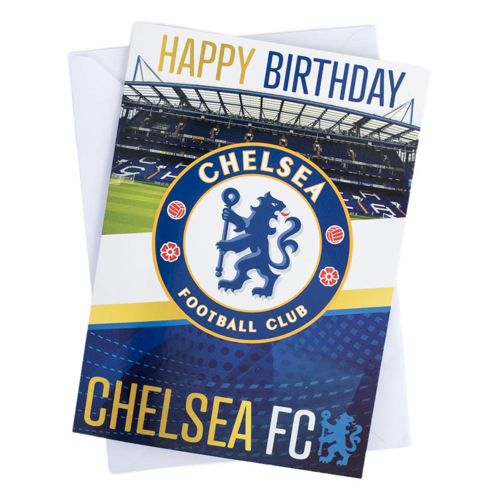 Chelsea FC Musical Birthday Card LKT Sport Football>Premier League>Chelsea FC Greeting Cards