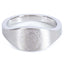 Chelsea FC Oval Ring Small LKT Sport Stainless steel oval design ring in a brushed satin finishEngraved with the Chelsea crestOfficial licensed productInternal diameter approx 19mmRing size R Rings