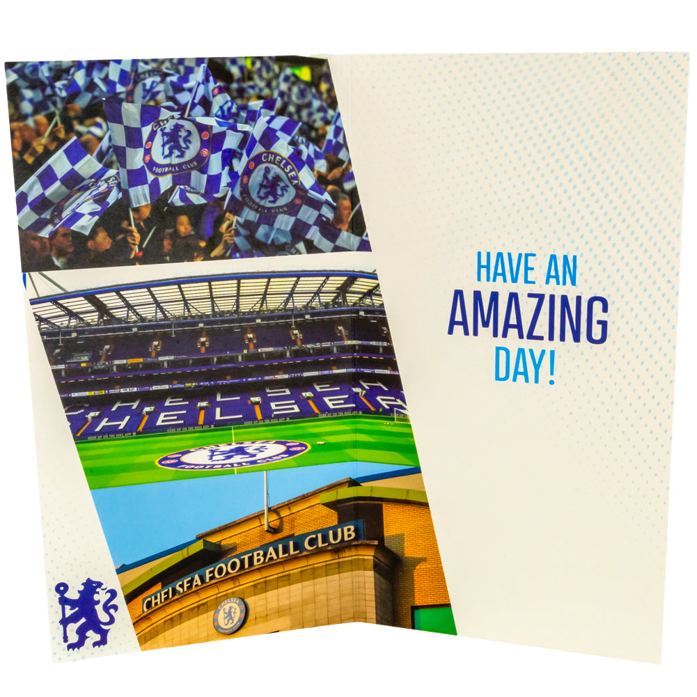 Chelsea FC Personalised Birthday Card LKT Sport Football>Premier League>Chelsea FC Greeting Cards