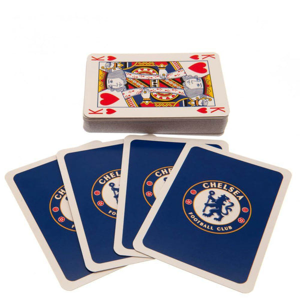Chelsea FC Playing Cards LKT Sport Quality linen playing cardsEach individual card is adorned with the Chelsea crestOfficial licensed product Card Games