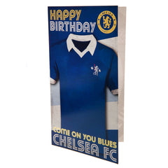 Chelsea FC Retro Shirt Birthday Card LKT Sport Football>Premier League>Chelsea FC Greeting Cards