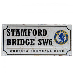 Chelsea FC Retro Street Sign LKT Sport Football>Premier League>Chelsea FC Novelty Signs