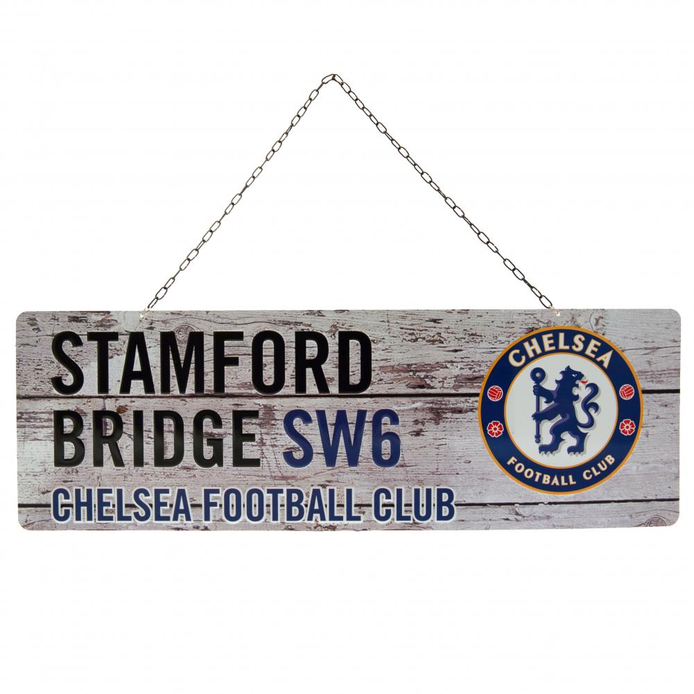 Chelsea FC Rustic Garden Sign LKT Sport Football>Premier League>Chelsea FC Novelty Signs