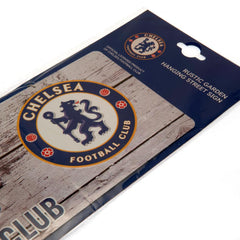 Chelsea FC Rustic Garden Sign LKT Sport Football>Premier League>Chelsea FC Novelty Signs