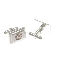 Chelsea FC Silver Plated Cufflinks LKT Sport Football>Premier League>Chelsea FC Cufflinks