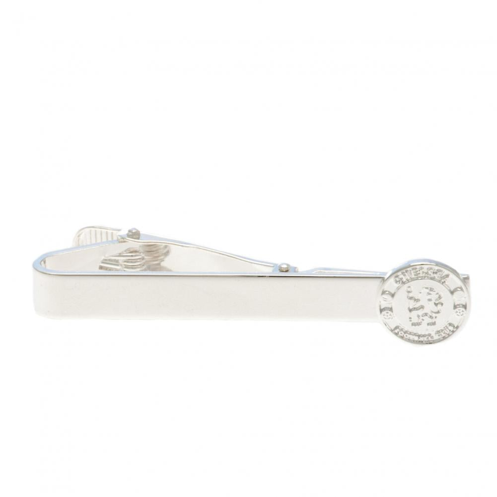 Chelsea FC Silver Plated Tie Slide LKT Sport Football>Premier League>Chelsea FC Tie Clips