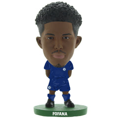 Chelsea FC SoccerStarz Fofana LKT Sport Wesley Fofana Soccerstarz collectable figureFeatures classic Chelsea home kitStands 5cm tall on a green baseOfficial licensed productApprox 5cm x 2.5cm x 2.5cm Action Figures