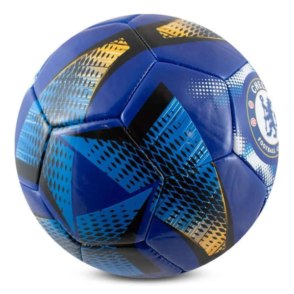 Chelsea FC Spiral Size 3 Football LKT Sport Spiral design PVC 32 panel footballFeaturing a full colour Chelsea crestSuitable for 6 to 9 yrs oldOfficial licensed productSize 3 footballApprox 63cm in circumference Soccer Balls
