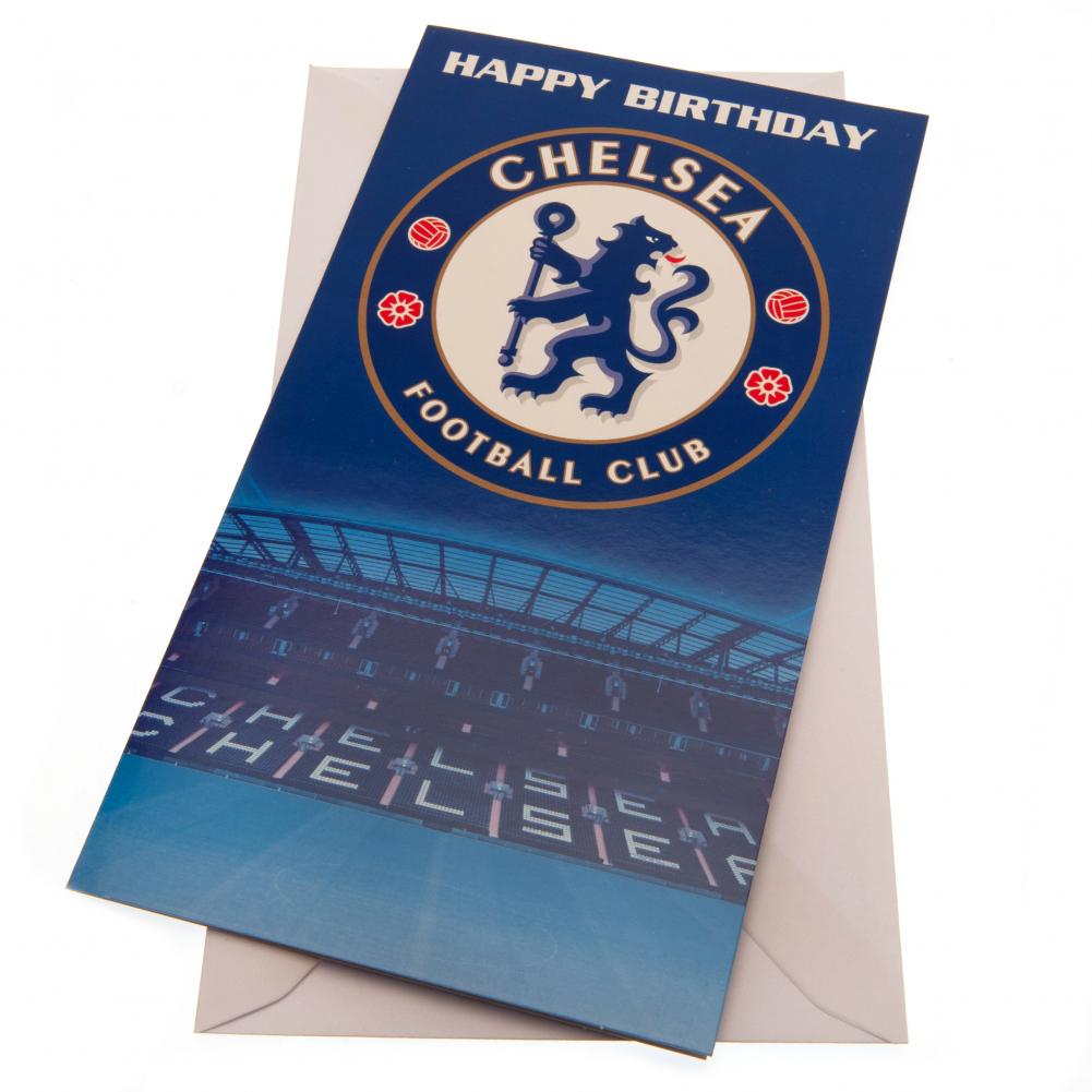 Chelsea FC Stadium Birthday Card LKT Sport Football>Premier League>Chelsea FC Greeting Cards